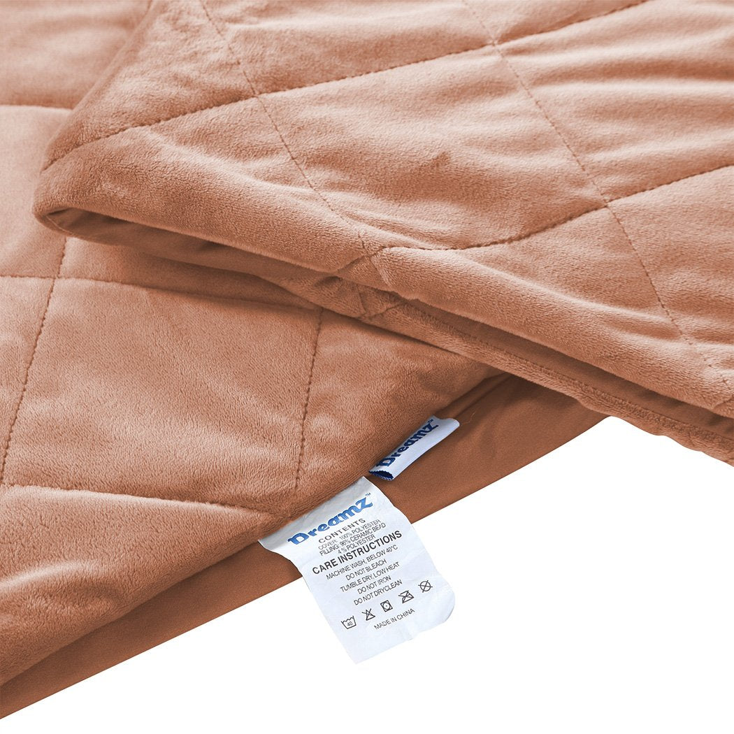 DreamZ 9KG Adults Size Anti Anxiety Weighted Blanket Gravity Blankets