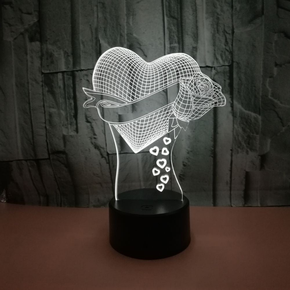 Vibrant 3D glow lamp