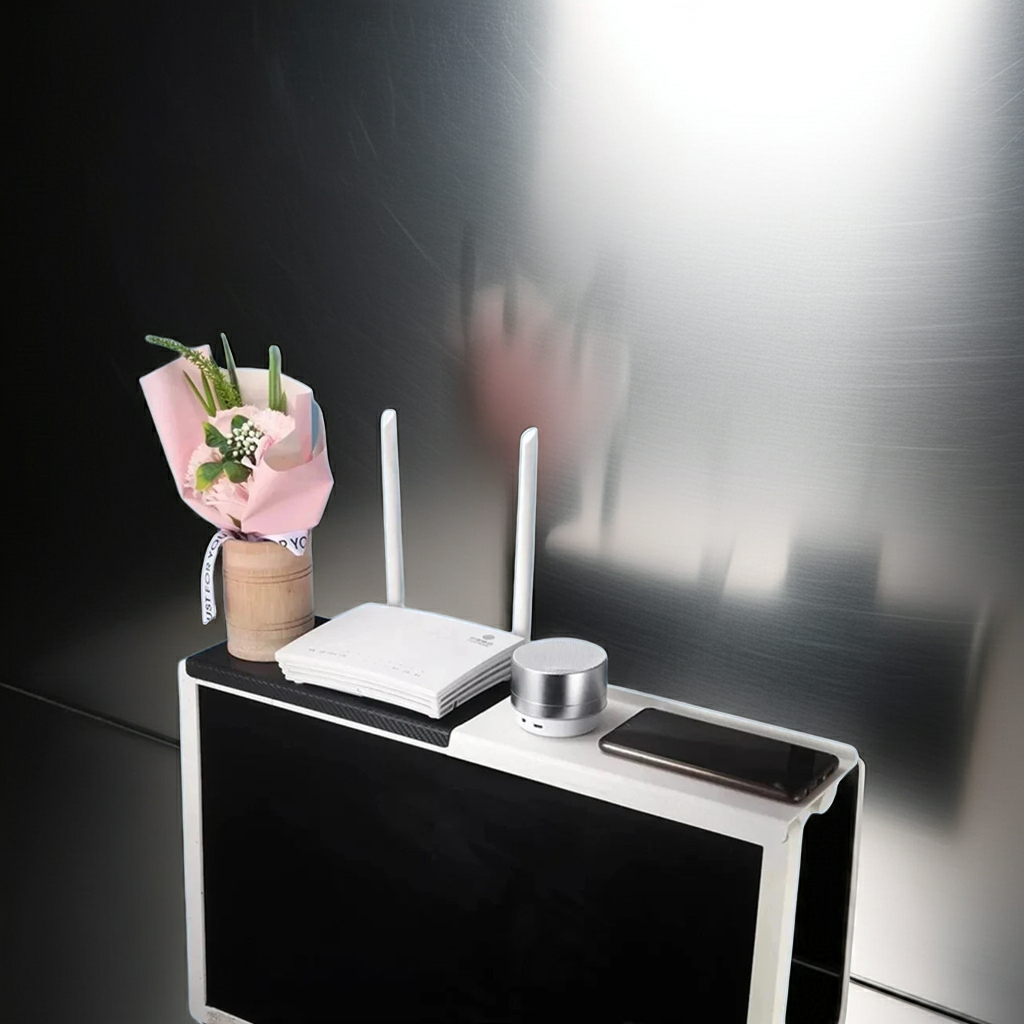 1pc hot selling computer and TV screen top storage rack wireless