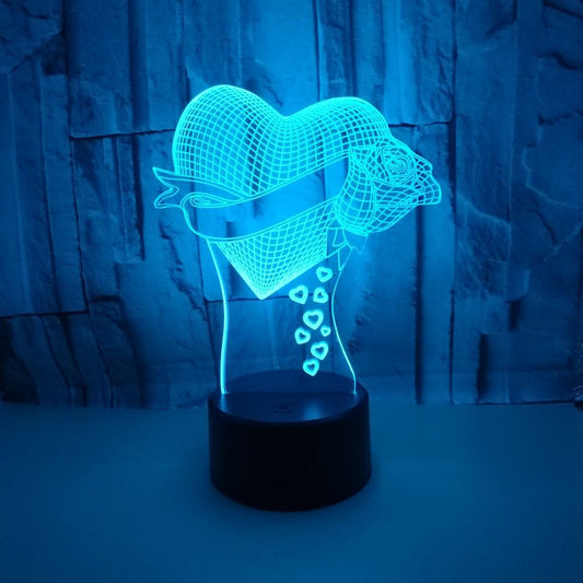 Vibrant 3D glow lamp
