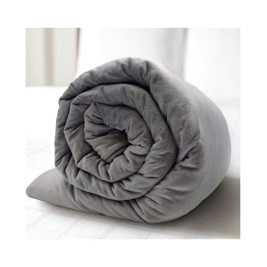 Royal Comfort Weighted Gravity Blanket Removable Cover Dark Grey
